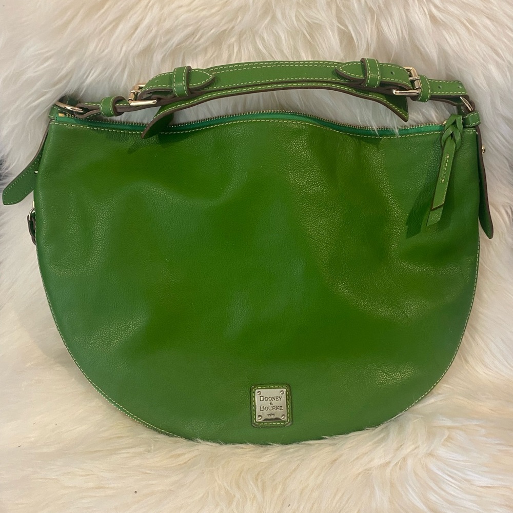 Dooney & Bourke Green Leather Purse